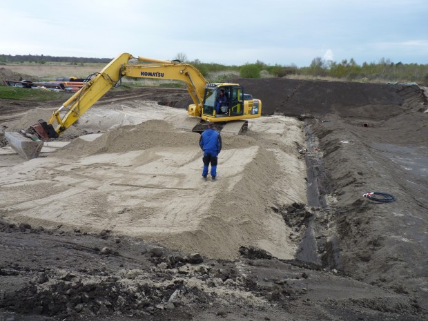 DredgDikes Test Dike Polder 2 